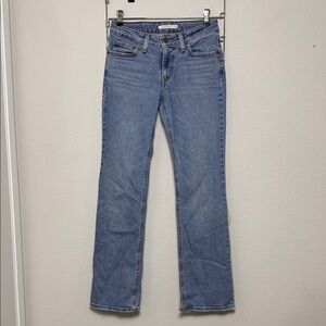 Classic Women's Bootcut Jeans - Light Blue